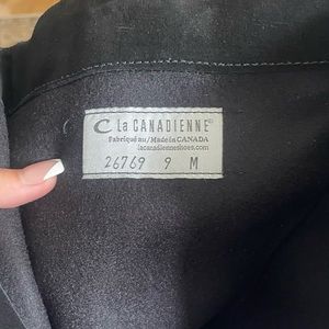 Women’s size 9 black heeled boots